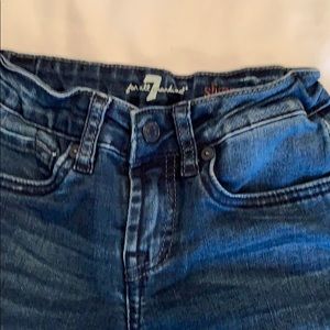 7 for all mankind  slimmy jeans boy size 6